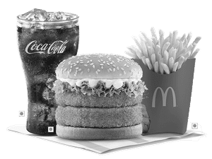 Large EVM McVeggie® Double patty Burger 