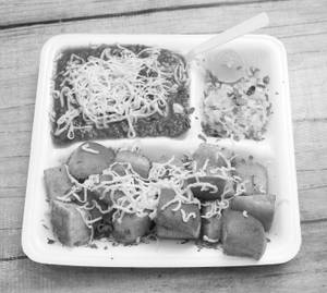 Cheese Pav Bhaji