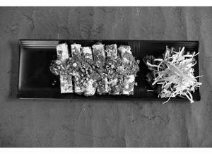 Cilantro Chiili Griiled Cottage Cheese
