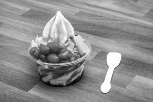 Fruit Cocktail Fantasy Sundae 