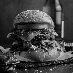 Spicy Schezwan Chicken Burger