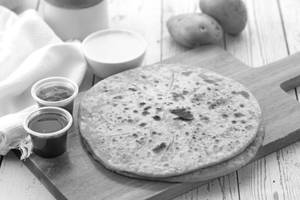 Stuffed Paratha Meal