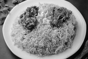 Mutton Shami Biryani