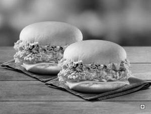 2 Chicken Krisper Burgers - with cheese