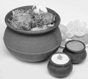 Chicken Kunda Dum Biryani 
