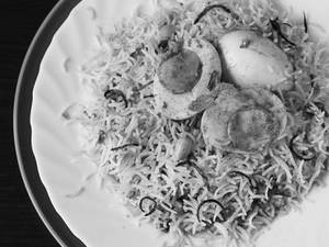 Egg biryani