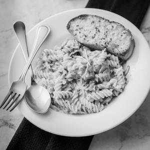 Fusilli Alla Funghi With Truffle Oil