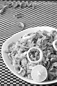 Mushroom Kothu Parotta