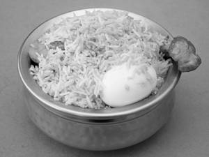 Kolkata Chicken Biryani with Egg and Aloo