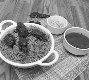 Buff Dum Biryani