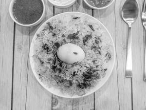 Single Egg Biryani