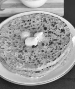 Plain paratha