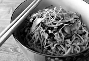 Mushroom Noodles