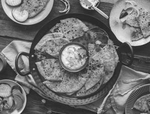 Aloo Paratha | Serves 1 |