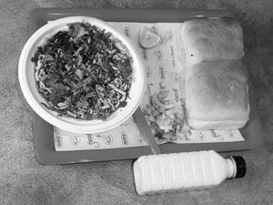 Misal Pav + Masala Chaas