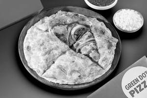 Cheese Burst Corn & Paneer Tikka Stuffed Pizza + Free Coke (250 Ml)