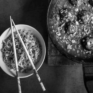 Triple Manchurian Noodles