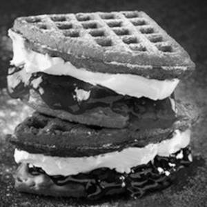 Blueberry Cream Cheese Waffle