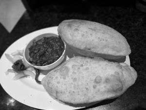 Chola Bhatura (desi Ghee)