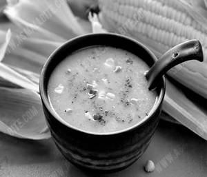 Veg Burnt Garlic Soup