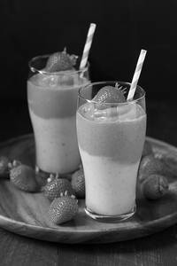 Strawberry Avocado Mocktail