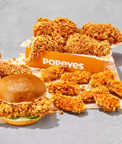 Popeyes | Home delivery | Order online | Balkampet Road Asian Satyam ...