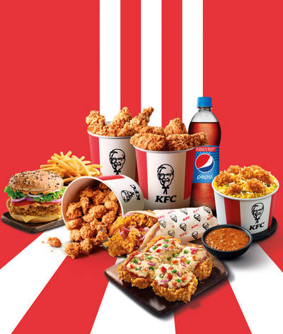 Kfc store meals menu