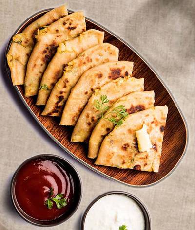 Sanskari Paratha | Home delivery | Order online | Chikuwadi Borivali Mumbai