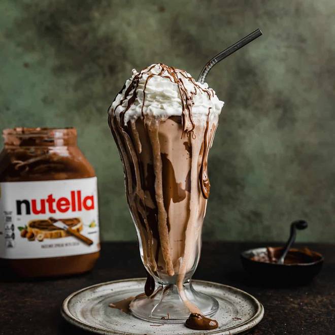 Batida de Nutella (Postres y Batidas / Desserts & Shakes)
