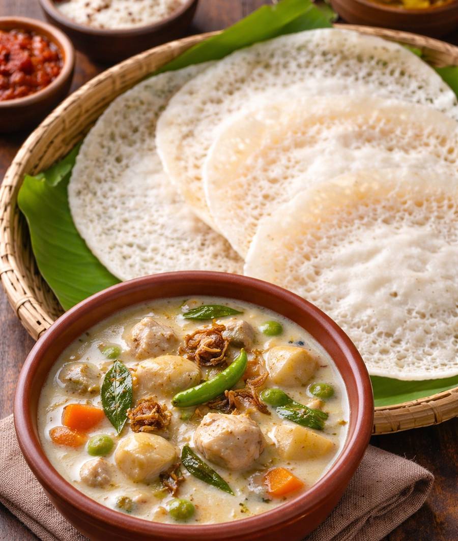 Appam & Stew