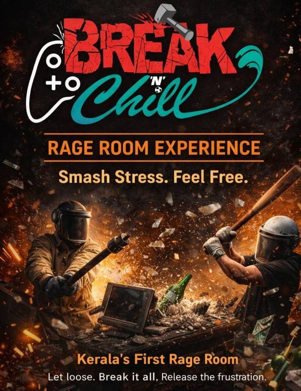 Rage Room At Break N Chill