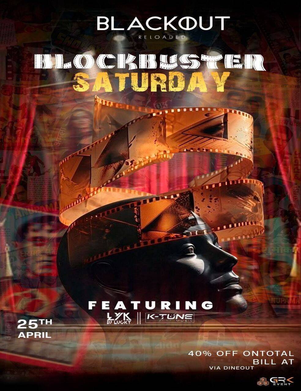 Blockbuster Saturday At Blackout
