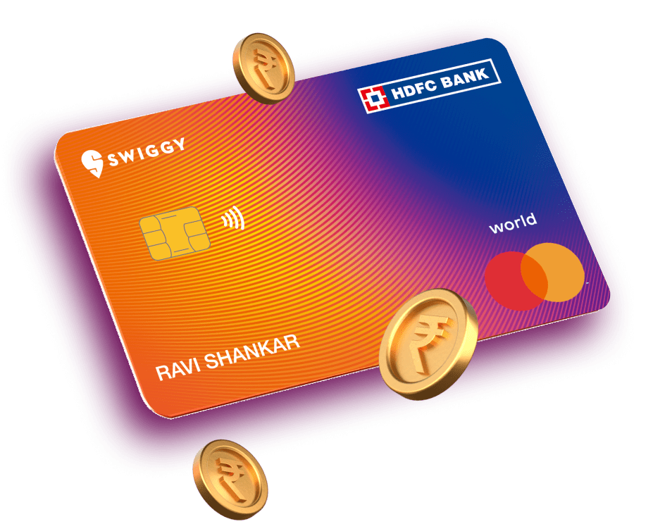 Swiggy HDFC Bank Credit Card with 10% Cashback on spends